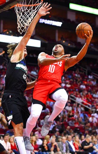 Bucks Beat Rockets 117 111 In Westbrook S Houston Debut