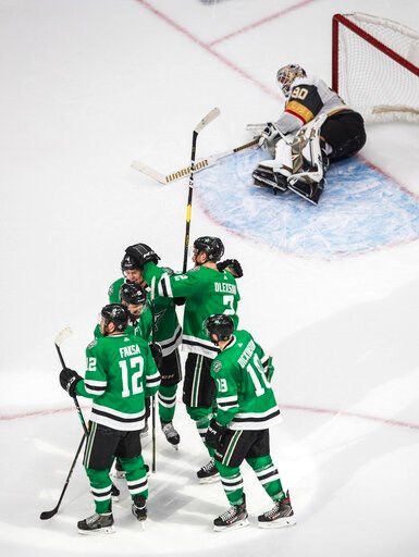 Radulov scores 31 seconds into OT, Stars beat Vegas 3-2