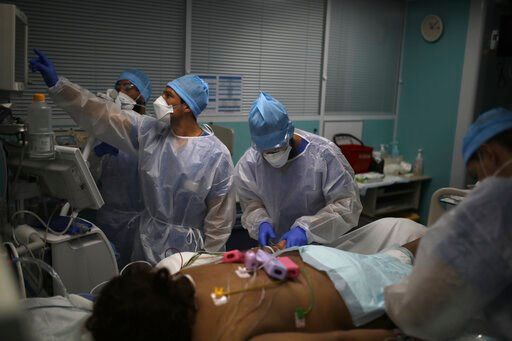 COVID beds fill up as virus pressure builds in Marseille