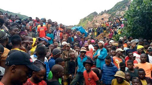 More than 50 killed at collapsed gold mine in eastern Congo