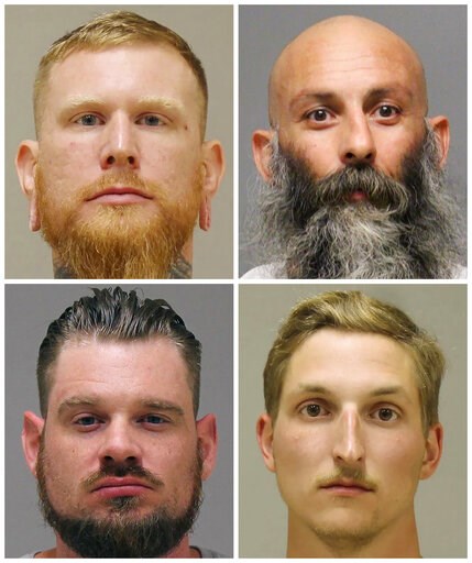 Snapshots of 4 men charged in Whitmer kidnapping plot - Vimarsana News