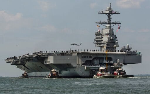 US Navy's newest carrier to deploy, train with NATO nations