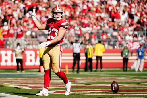 NFL: San Francisco 49ers running back Christian McCaffrey is hunting down  the MVP award