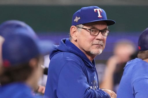 Bruce Bochy is back in the postseason with the Texas Rangers. He 