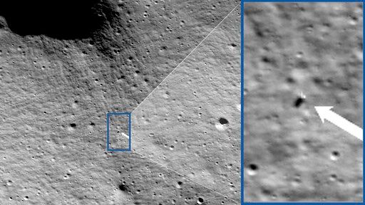 Sideways moon landing cuts mission short, private US lunar lander will