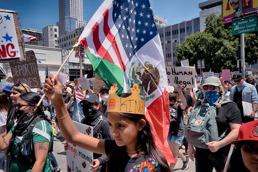 Anti-Trump demonstrators crowd streets, parks and plazas across the US. Organizers say millions came
