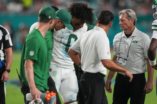 Jets Running Back Braelon Allen Sidelined 8-12 Weeks After Devastating Knee Injury