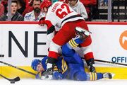 Hurricanes rookie Charles Alexis Legault has surgery to repair torn tendons after skate cut injury
