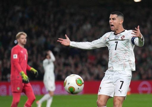 France qualifies for 2026 World Cup; Ronaldo sent off as Portugal loses to Ireland