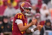No. 17 Southern California scores final 19 points, keeps CFP hopes alive with 26-21 win over Iowa