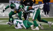 Roughriders force late fumble at goal line, beat Alouettes 25-17 for 5th Grey Cup title