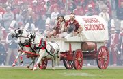 First Native woman drives Oklahoma's iconic Sooner Schooner