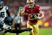 Christian McCaffrey's big night leads 49ers to 20-9 victory over Panthers