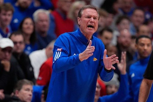 Kansas coach Bill Self plans to return vs. Kansas State, and Peterson is questionable for the game