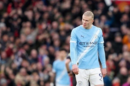 Erling Haaland left out by Man City amid scoring drought