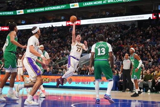 Luka Doncic beats the Mavericks again as Lakers rally in 4th for 116-110 victory