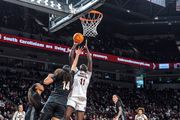 Latson, Johnson lead No. 2 Gamecocks to 103-74 win, ending 'Dores perfect start