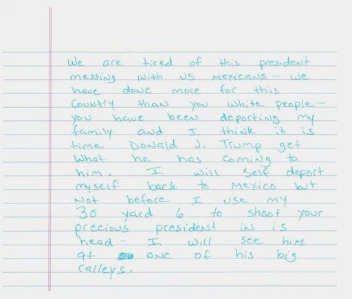 Wisconsin man gets 16½ years in prison for forging threats against Trump in a deportation scheme