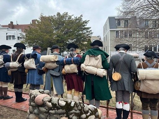 Muskets crack, drums echo as Boston marks 250 years since British evacuation