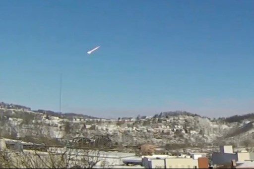 Suspected meteor falling over Cleveland could be seen several states away